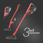 Miele Triflex HX1 Runner SMUL5 Kablosuz Şarjlı Dik Süpürge - Kırmızı - Görsel 2