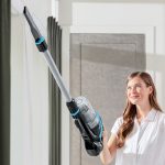 Bissell MultiReach Active 21 V 2'si 1 Arada Şarjlı Dikey Süpürge, Mavi - Görsel 4