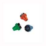 Polti Vaporetto Yuvarlak Plastik Renkli Fırça Seti - Görsel 2