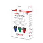 Polti Vaporetto Yuvarlak Plastik Renkli Fırça Seti - Görsel 5