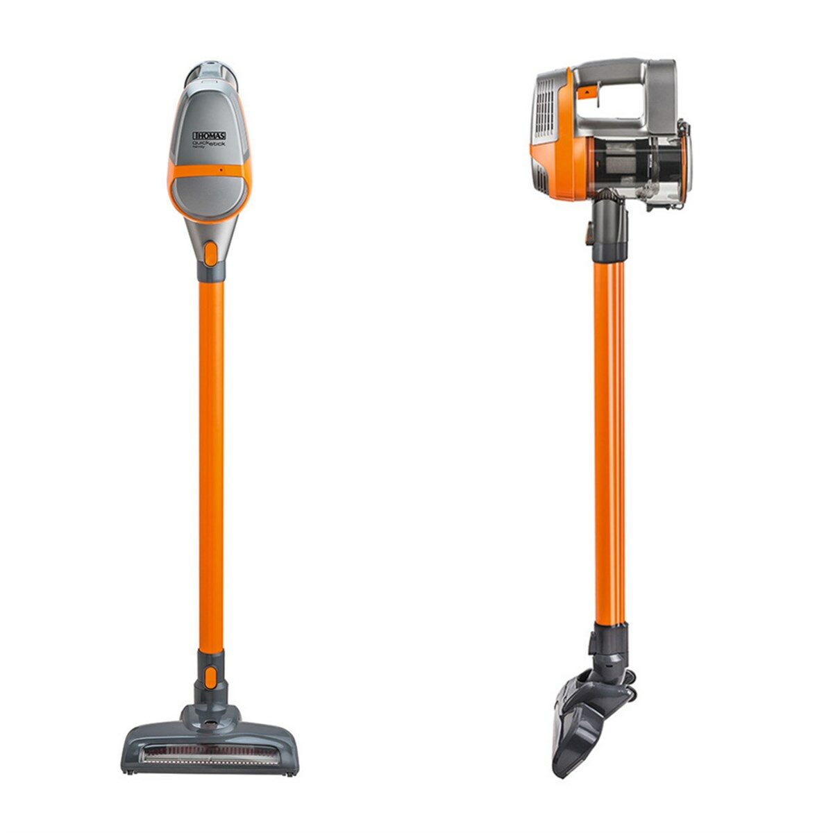 Thomas Quick Stick Family 18 V Şarjlı Dikey Süpürge, Turuncu - Görsel 5