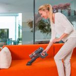 Thomas Quick Stick Turbo Plus Kablosuz 21.6 V Şarjlı Dikey Süpürge, Mavi