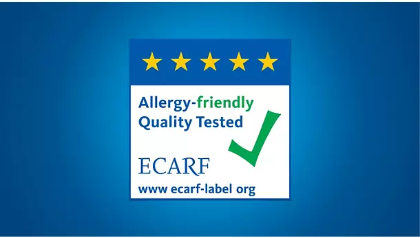 Alerjiye duyarlılığı ECARF tarafından sertifikalı